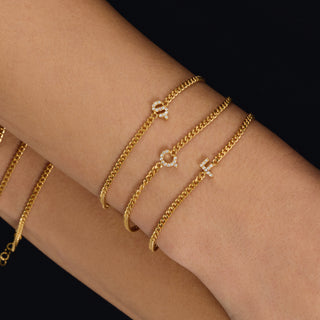 Letter Glow Bracelet