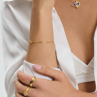 Letter Glow Bracelet