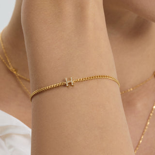 Letter Glow Bracelet