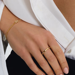 Letter Glow Bracelet
