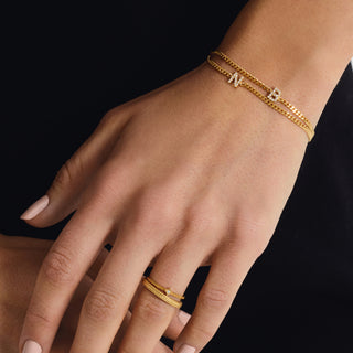 Letter Glow Bracelet