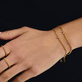 Letter Glow Bracelet