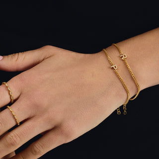 Letter Glow Bracelet
