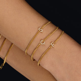 Letter Glow Bracelet