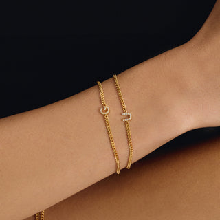 Letter Glow Bracelet