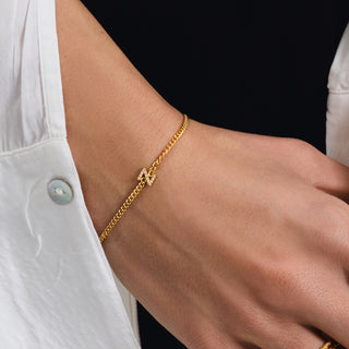 Letter Glow Bracelet