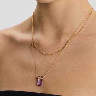 Silk Chain Necklace