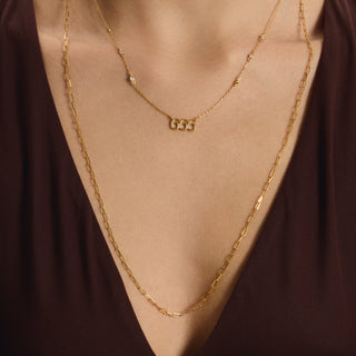 Paperclip Chain Necklace
