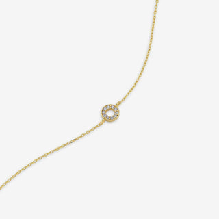 Celestia Halo Diamond Bileklik