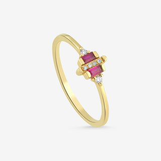 Rose Axis Diamond Yüzük