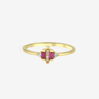 Rose Axis Diamond Yüzük
