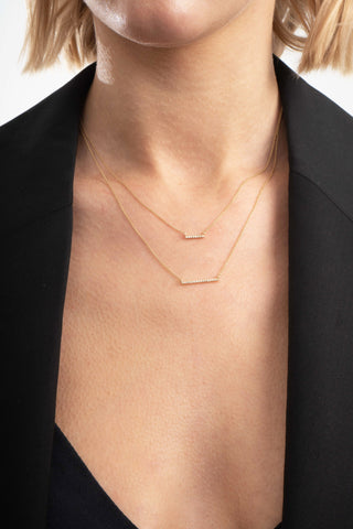 Luminous Line Diamond Kolye