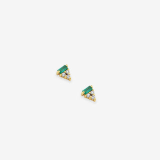 Verdant Point Diamond Stud Küpe