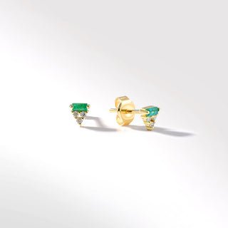 Verdant Point Diamond Stud Küpe