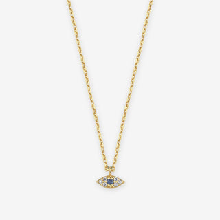 Azure Gaze Diamond Kolye