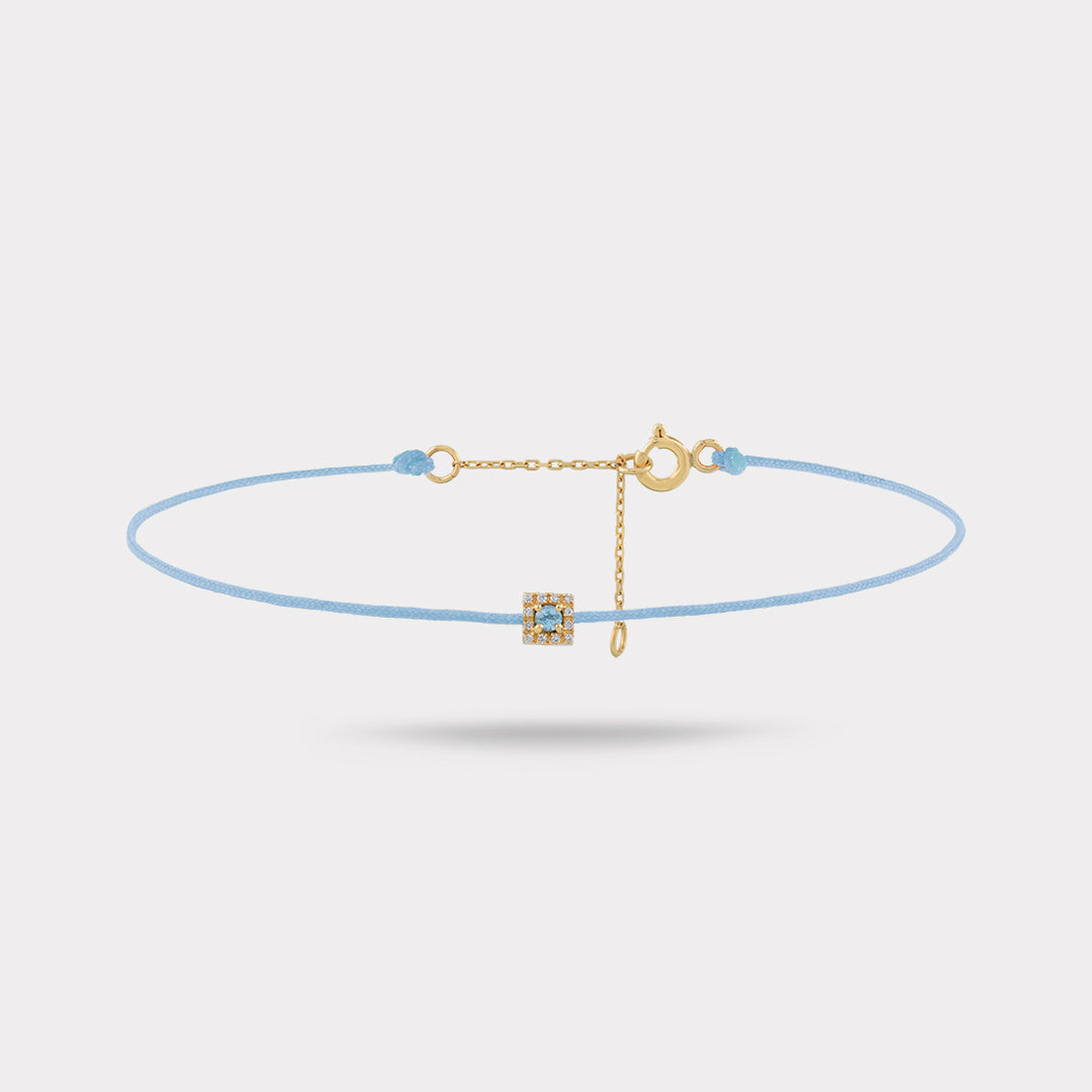 ELARION BABY BLUE STRING BRACELET