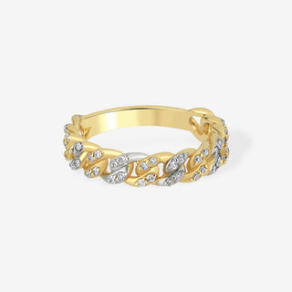 Interwoven Radiance Diamond Yüzük