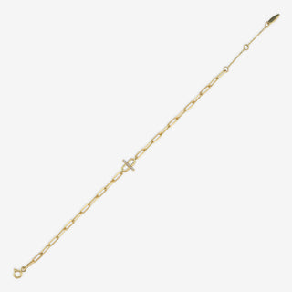Axis Link Diamond Bileklik