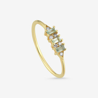 Verdant Mosaic Diamond Yüzük