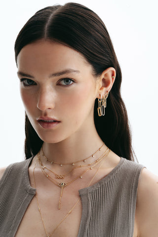 Celestial Gaze Diamond Kolye