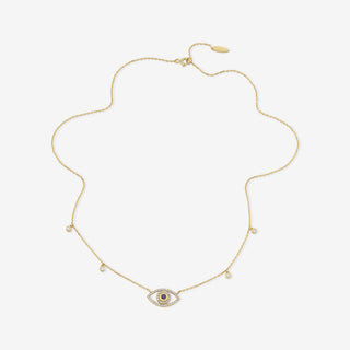 Celestial Gaze Diamond Kolye
