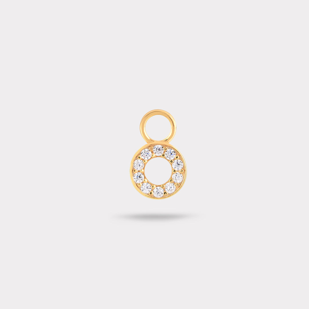 INFINTY DIAMOND EARRING CHARM