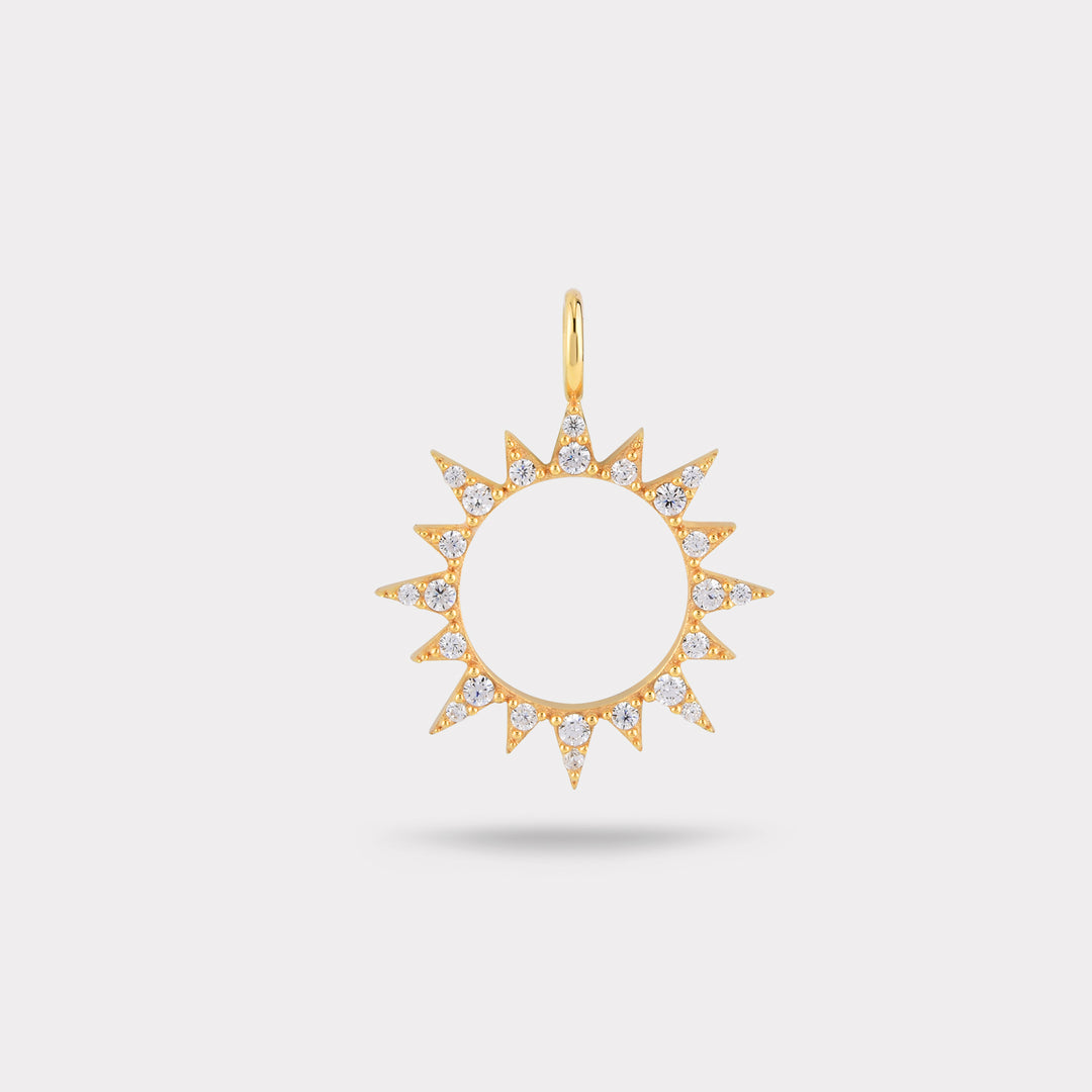 SUNSET DIAMOND NECKLACE CHARM