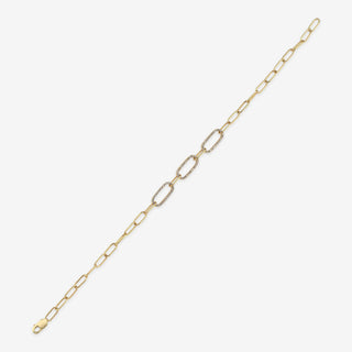 Triple Link Diamond Bileklik