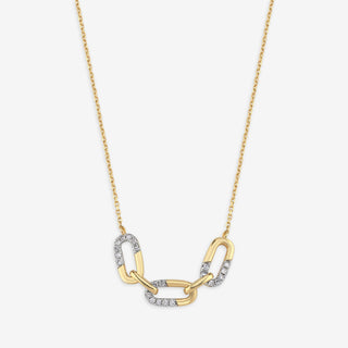 Interlock Diamond Kolye
