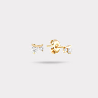 Duo Diamond Stud Küpe