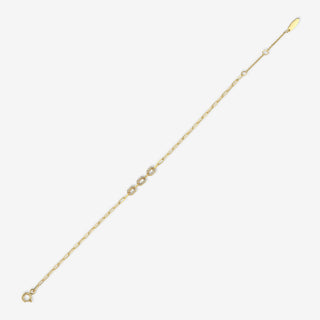 Triple Square Diamond Bileklik