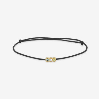 Trio Gem Cord Bileklik