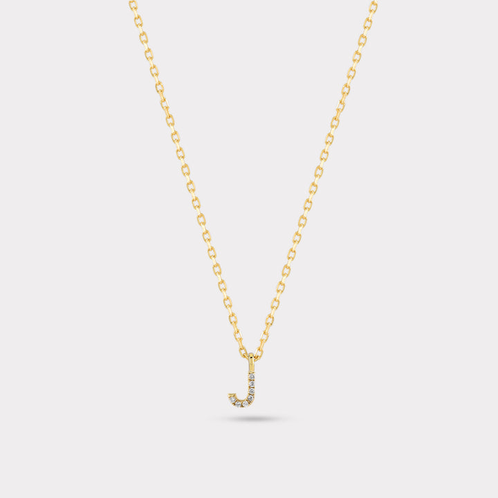 INITIAL DIAMOND NECKLACE