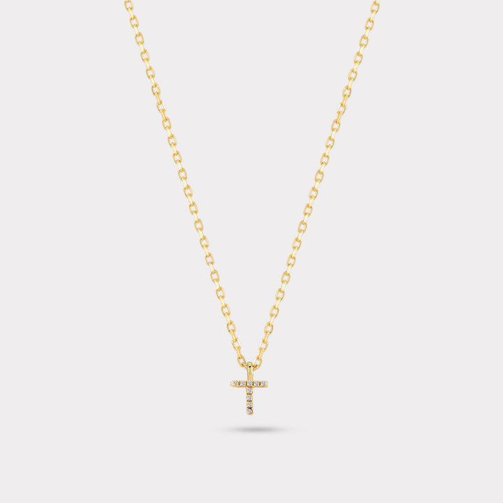 INITIAL DIAMOND NECKLACE