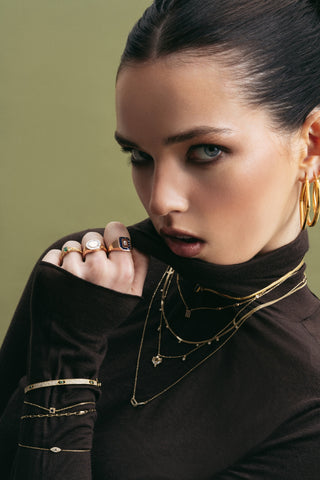 Starlit Chain Diamond Kolye