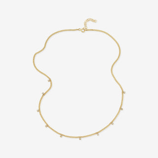 Starlit Chain Diamond Kolye