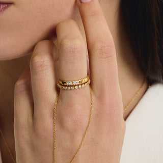HALO TRACE RING