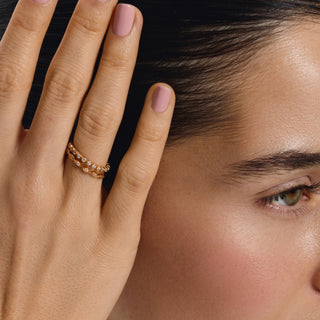 HALO TRACE RING