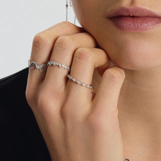 LUNA LEAF RING