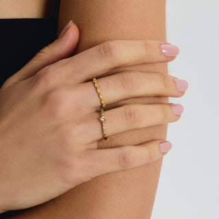 LUNA LEAF RING